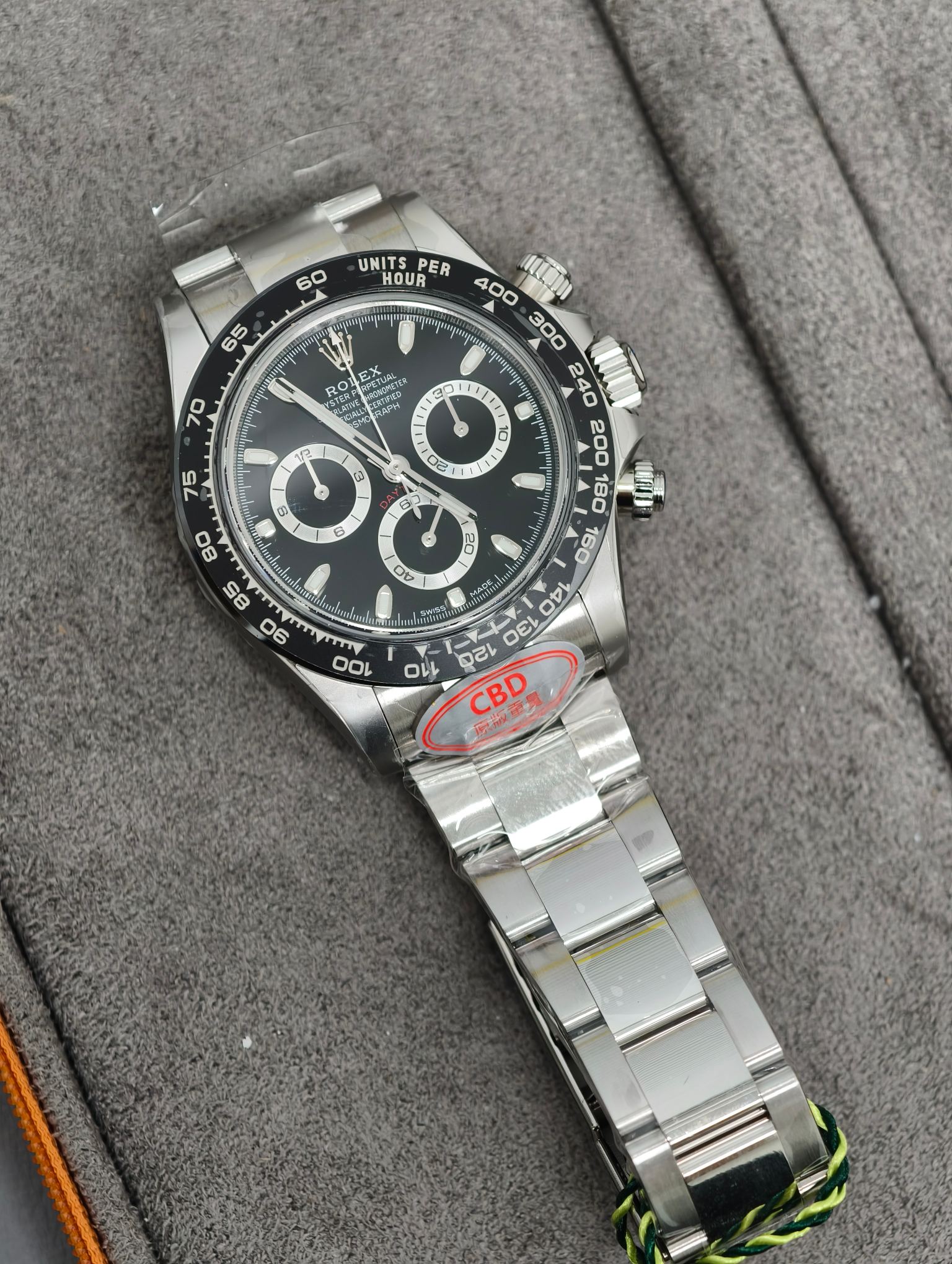 NO:765193,CBD Original Weight Daytona Black Tody equipped with an all-in-one mold opening machine,19860909CBD原版重量 迪通拿黑陶迪 搭载开模一体机,,Watch
