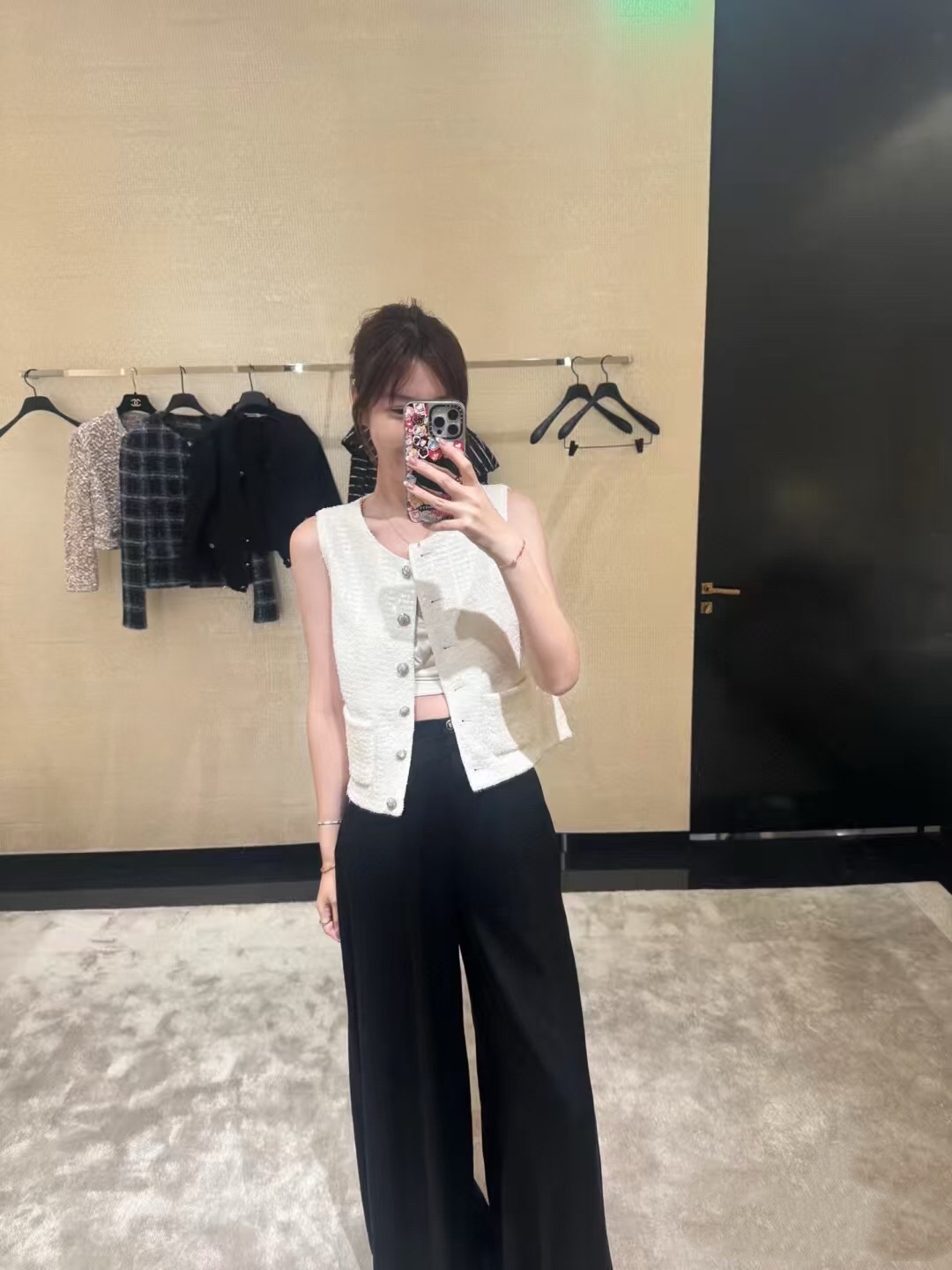 模特上身效果图~