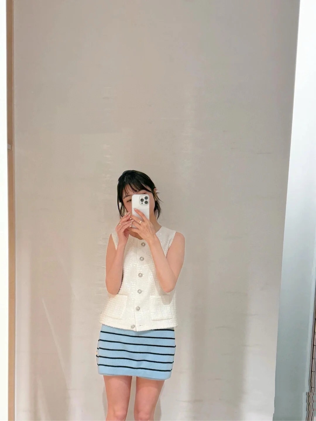模特上身效果图~
