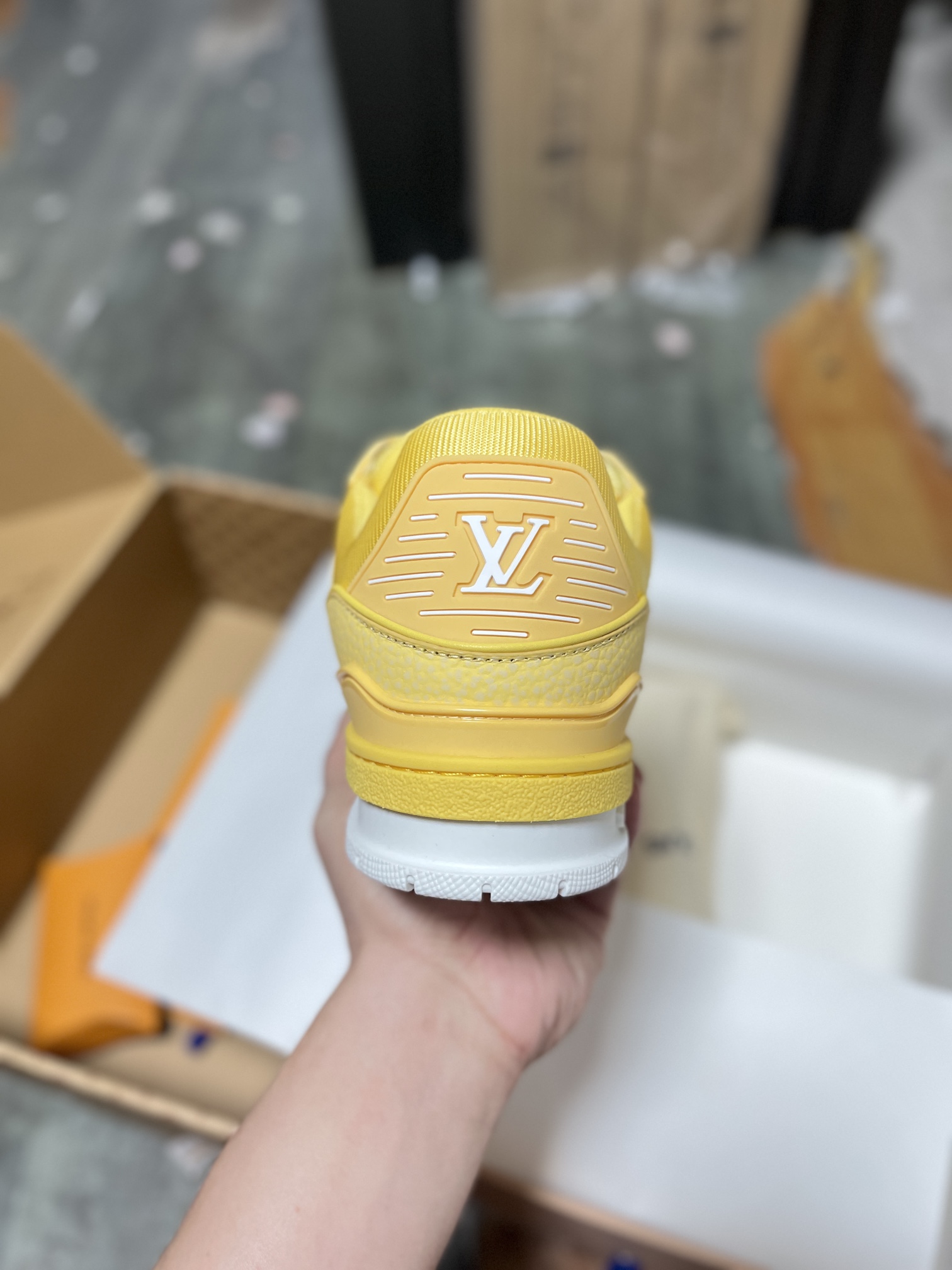 顶配650 路易威登Louis Vuitton Trainer MH版 新款LV Trainer运动鞋