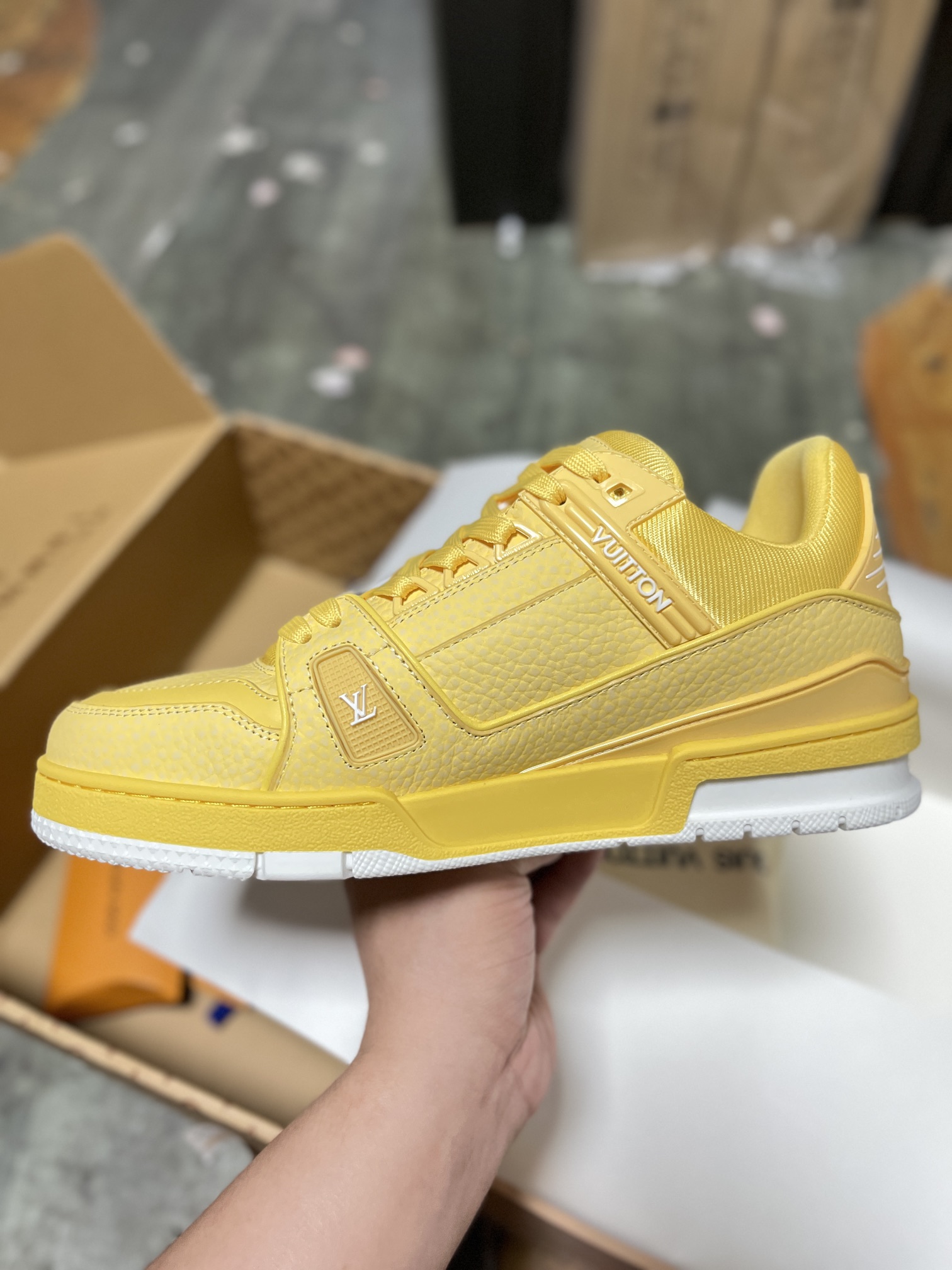 顶配650 路易威登Louis Vuitton Trainer MH版 新款LV Trainer运动鞋