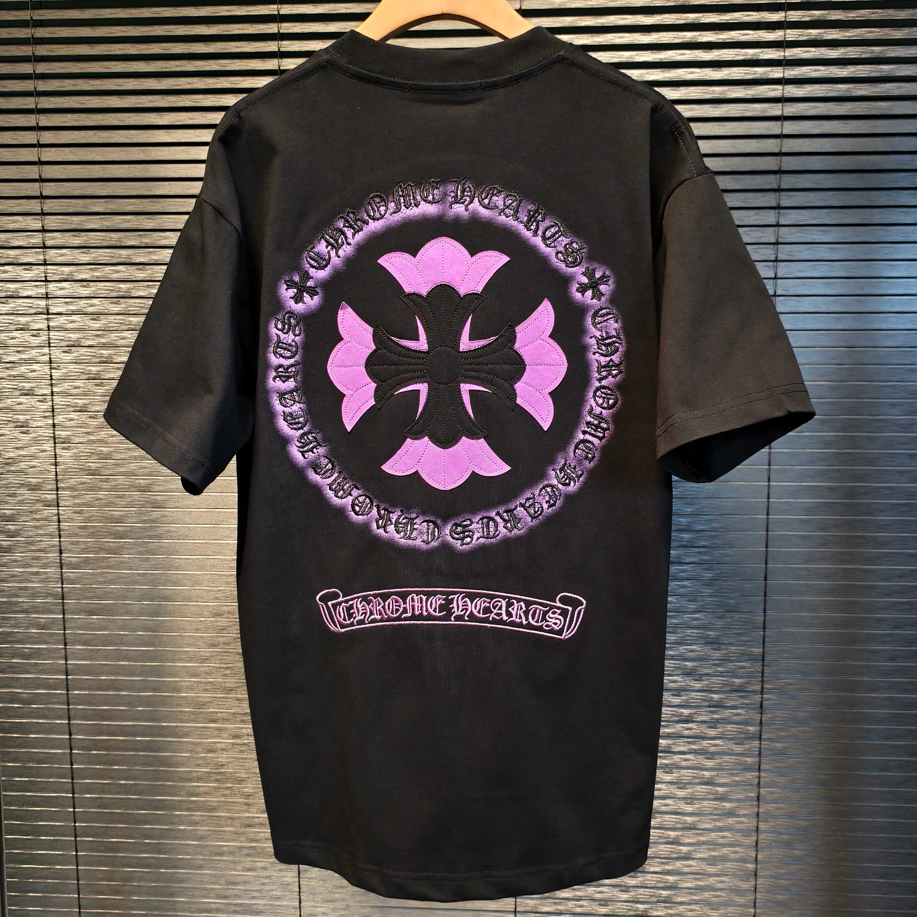 NO:160887,2025ss·Croxin New Spring and Summer Products, Dot Letter Print, Hollow Embroidery, Double Layer Appliance Embroidery, Men and Women's Same Model, Color Black Gray Size M L XL XXL,, Chrome Hearts, Alexander Wang198609092025ss·克罗心 春夏新品 网点字母印花 中空绣花 双层贴布绣 男女同款 颜色黑 灰 尺码M L XL XXL,,chrome hearts,alexander wang,Men's clothing