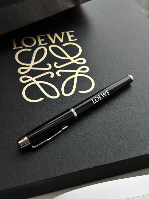 Loewe Elegant Black Signature Pen - Refined Office & Personal Accessory 1 Loewe Elegant Black Signature Pen - Refined Office & Personal Accessory