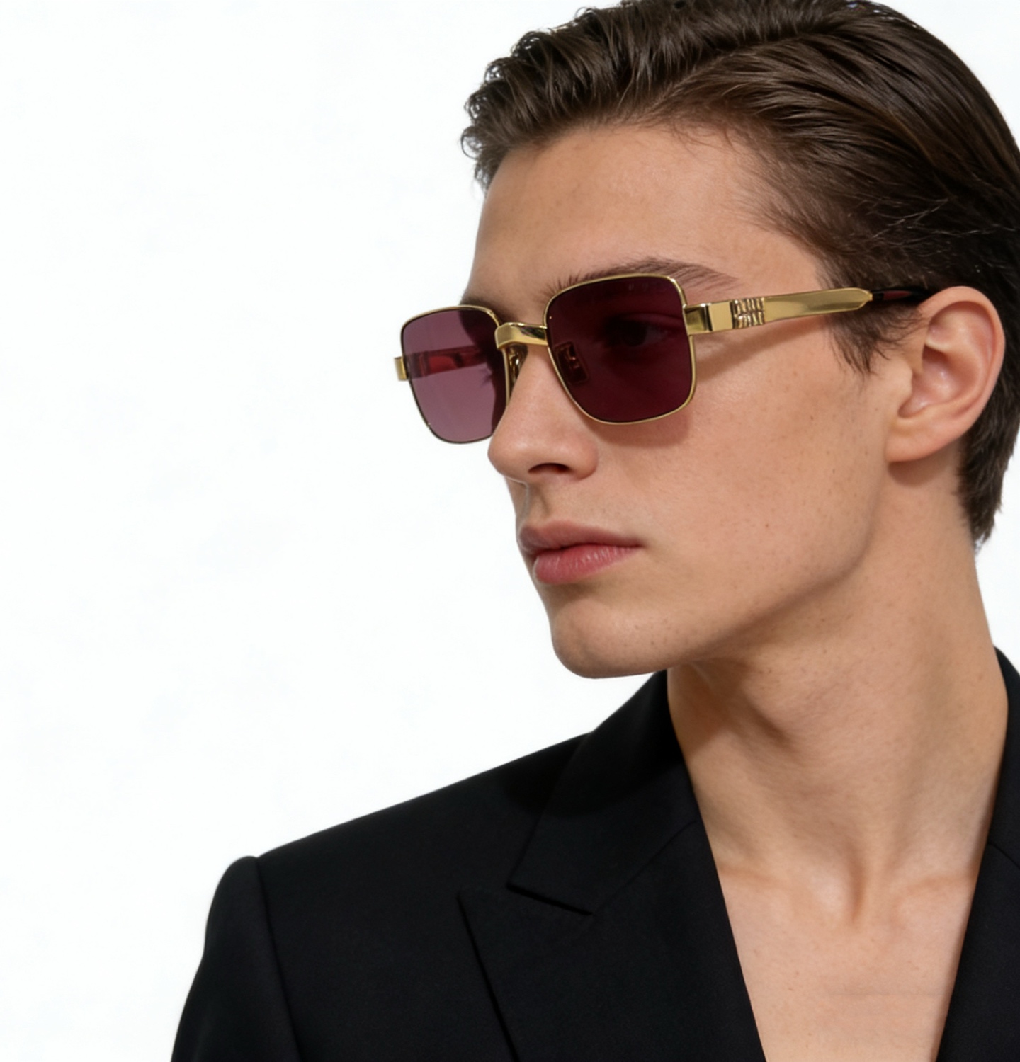 MIU MIUMODEL:MU B54SSIZE：52口22-135