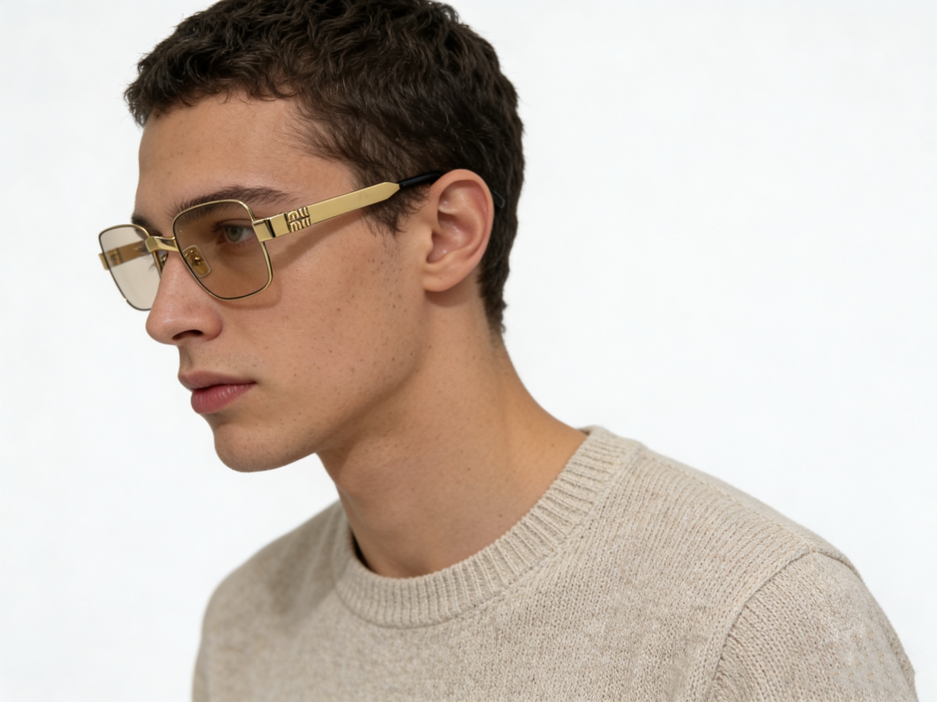 MIU MIUMODEL:MU B54SSIZE：52口22-135