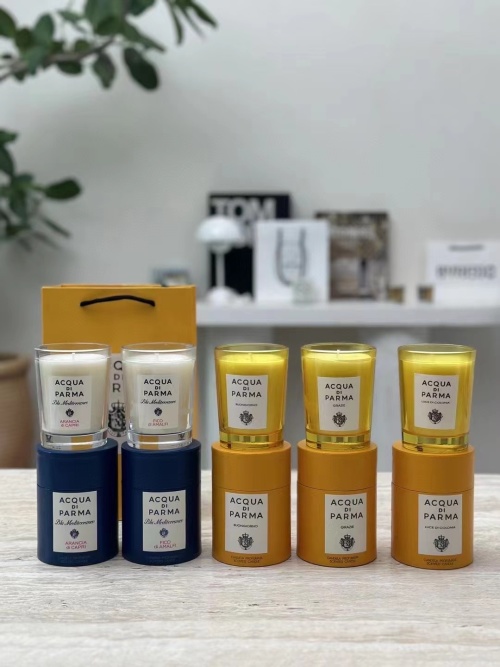 Acqua di Parma Scented Candle Set: Amalfi Fig, Capri Orange, and More 1 Acqua di Parma Scented Candle Set: Amalfi Fig, Capri Orange, and More