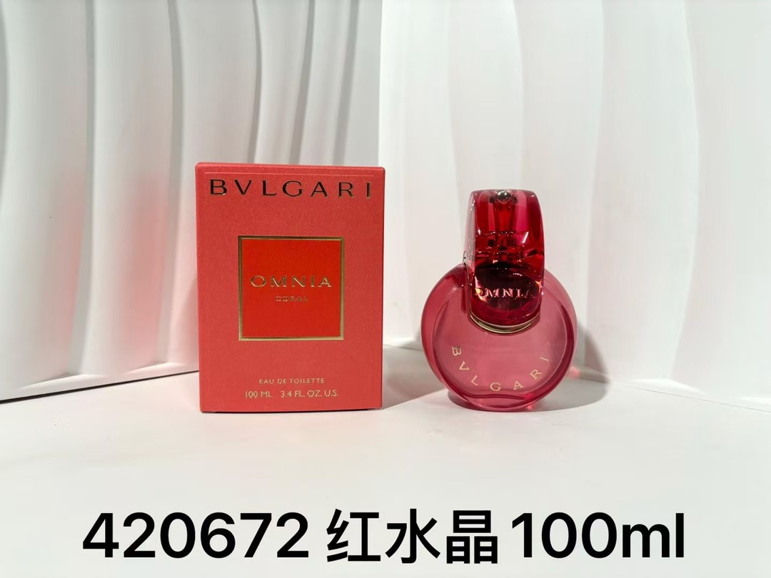 Bvlgari 100 cristal rojo #420672 100 cristal blanco #420599 100 cristal blanco intenso #423369