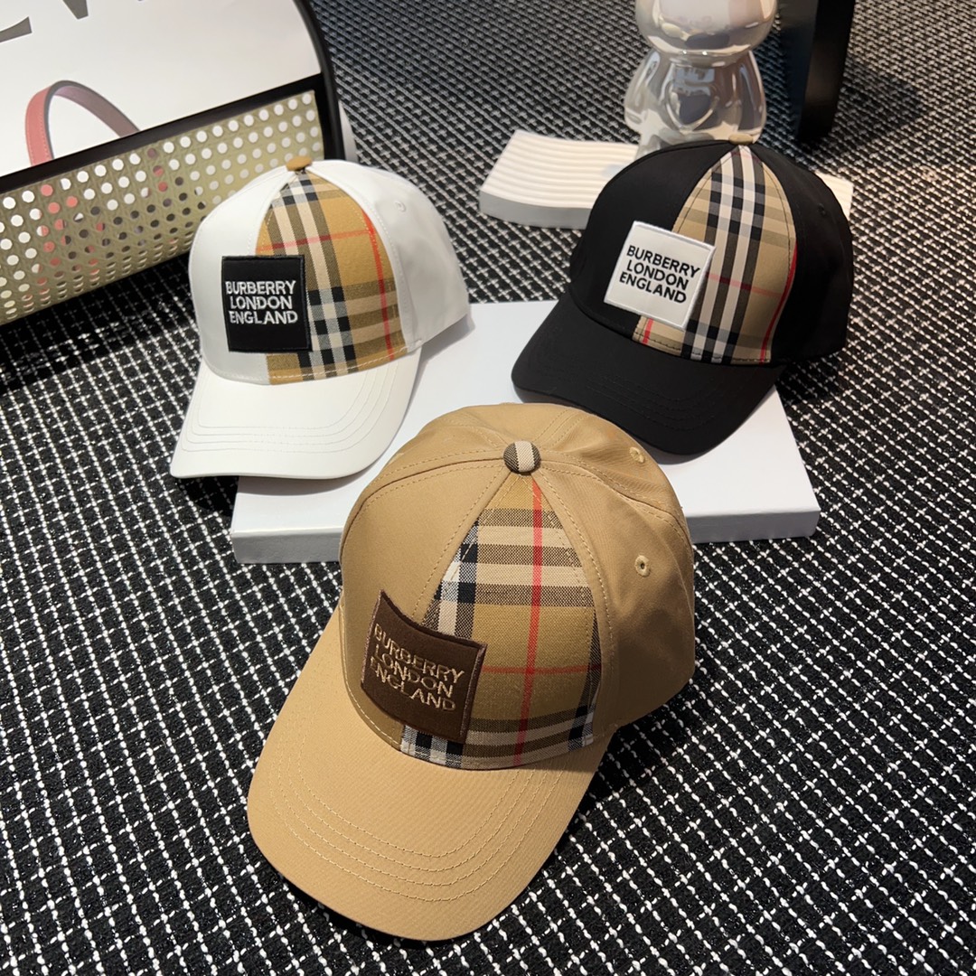 Burberry 7 Star
 Hats Baseball Cap Lattice Fashion