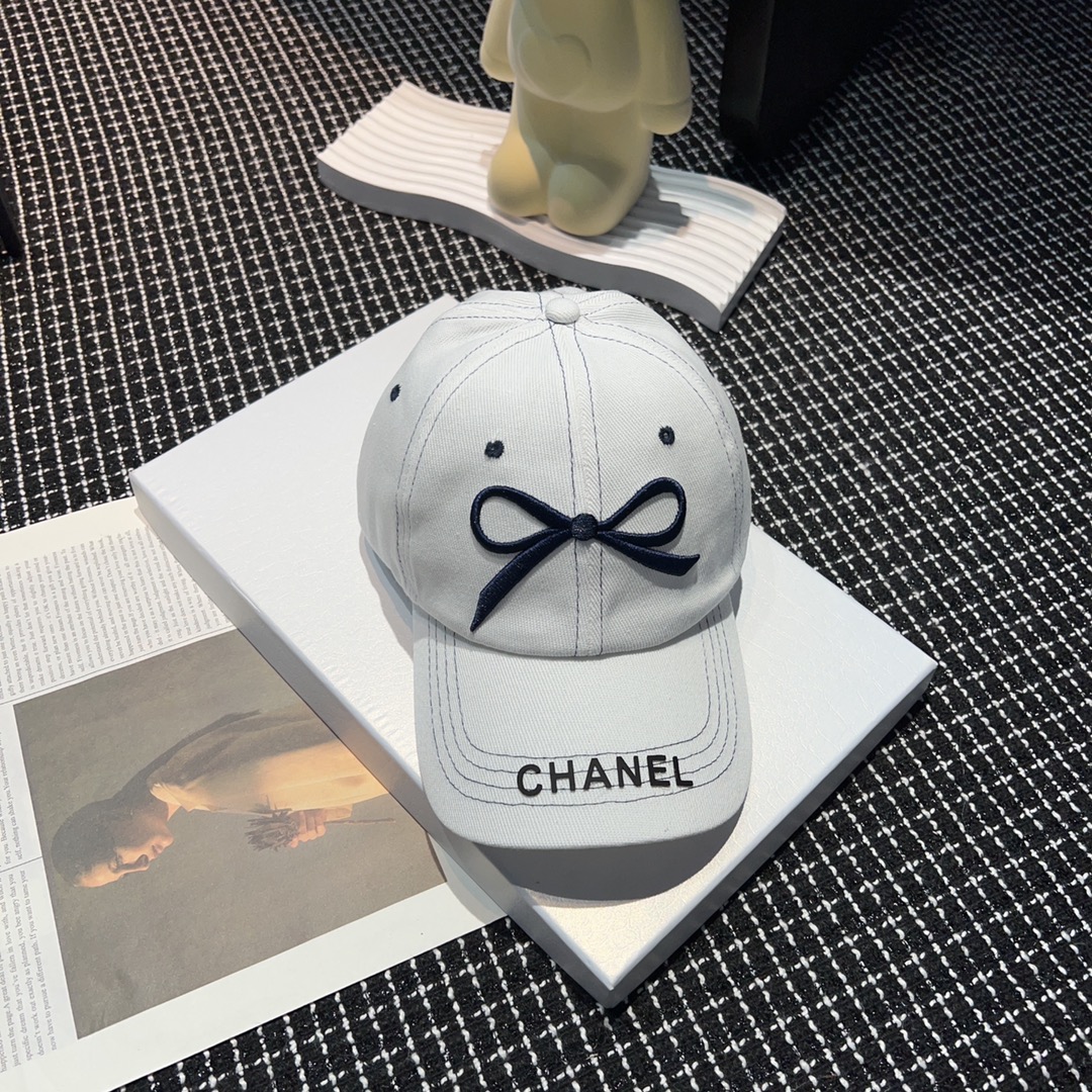Oferta Chanel@último estilo fresco de gorra de visera, efecto lavado perfecto, muy elegante 👍👍, profundidad interior …