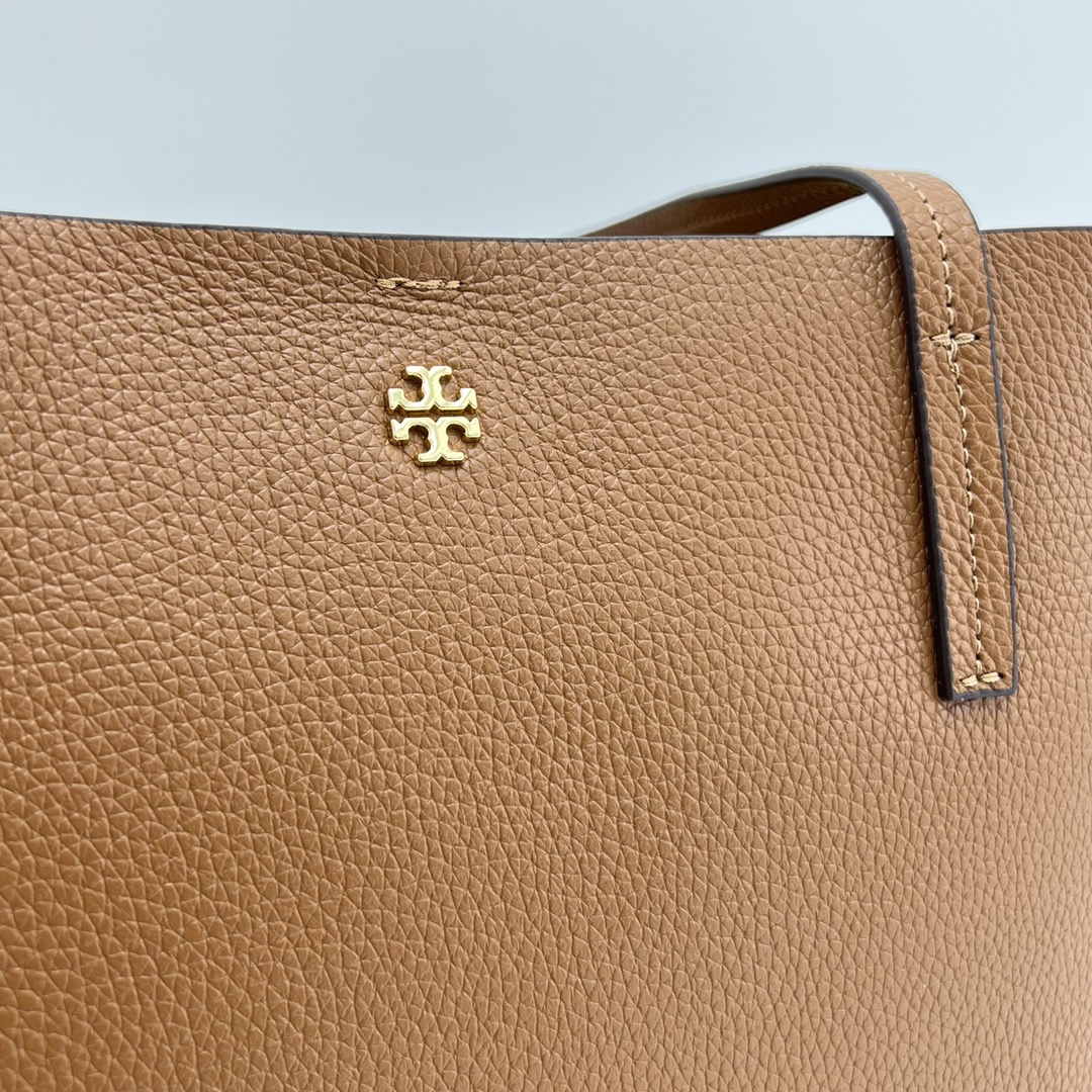 Tory Burch ~ ToryBurch/tb女大号荔枝纹托特包