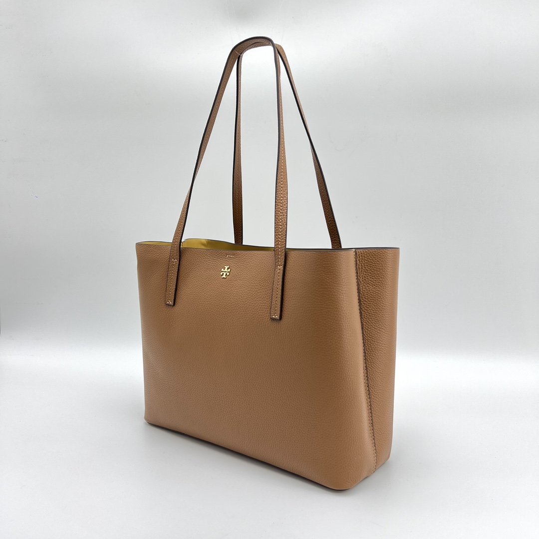 Tory Burch ~ ToryBurch/tb女大号荔枝纹托特包