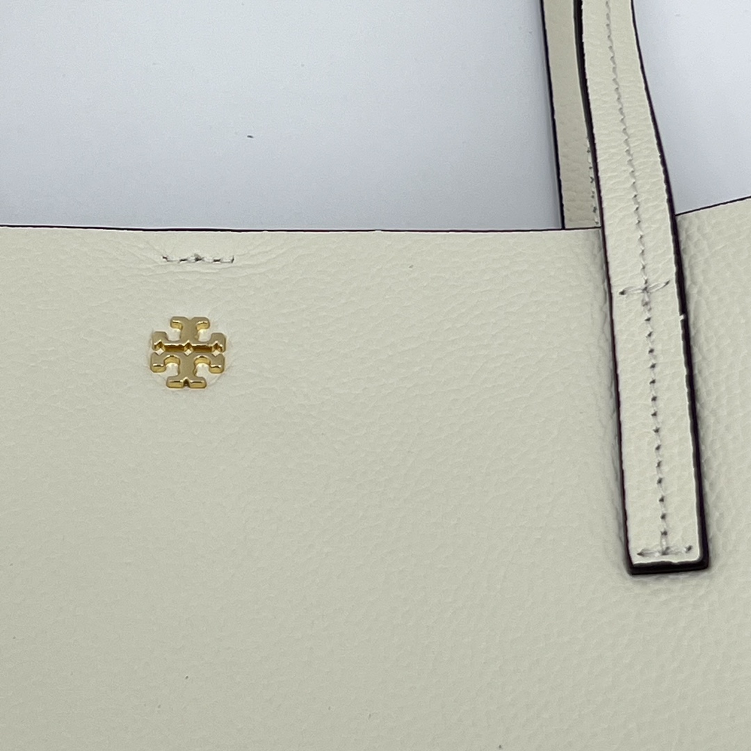 Tory Burch ~ ToryBurch/tb女大号荔枝纹托特包