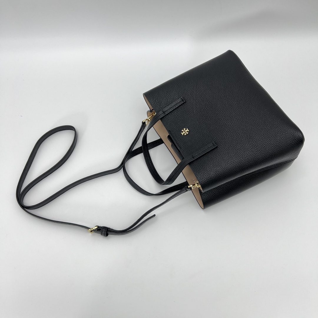 Tory Burch ~ ToryBurch/tb女小号荔枝纹托特包