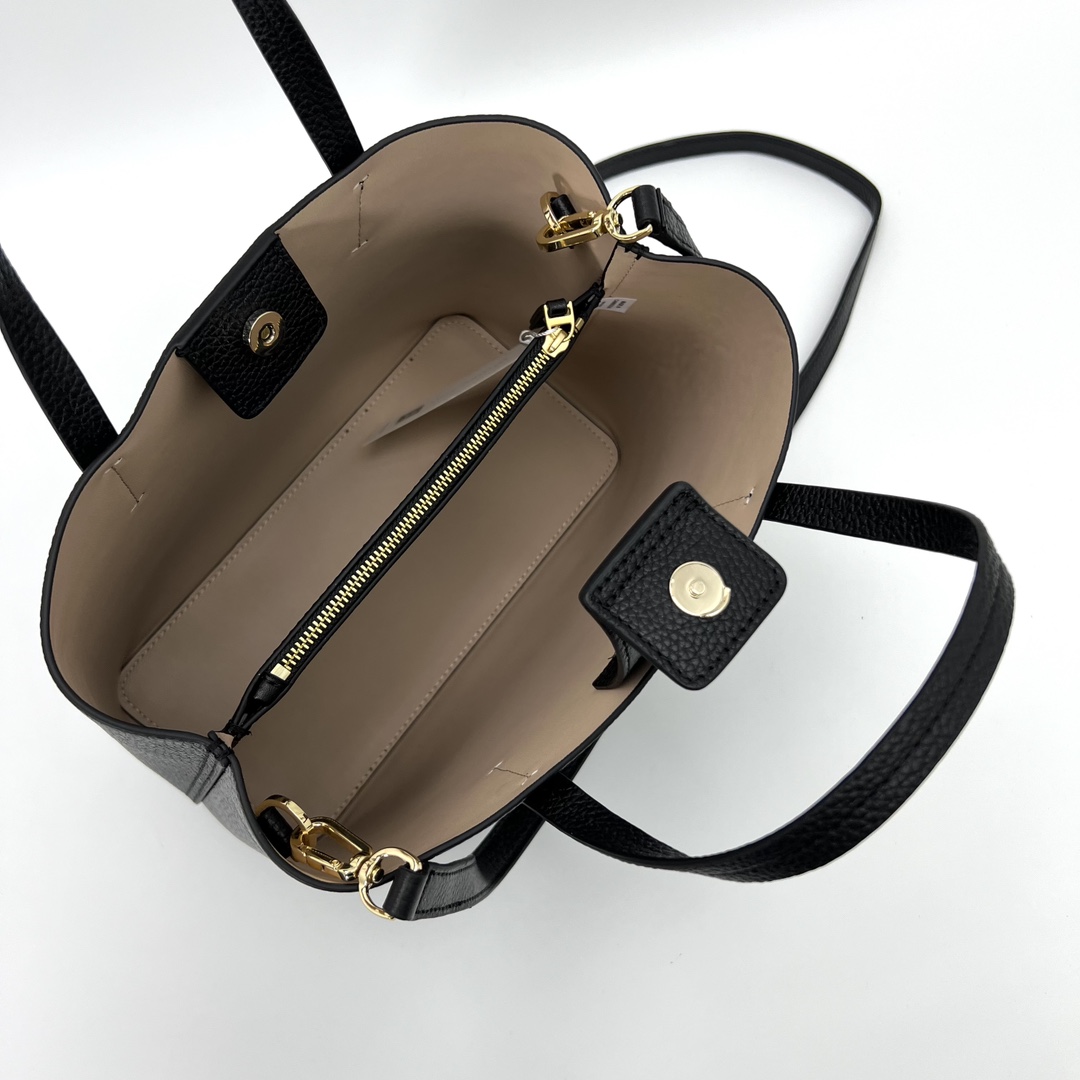 Tory Burch ~ ToryBurch/tb女小号荔枝纹托特包