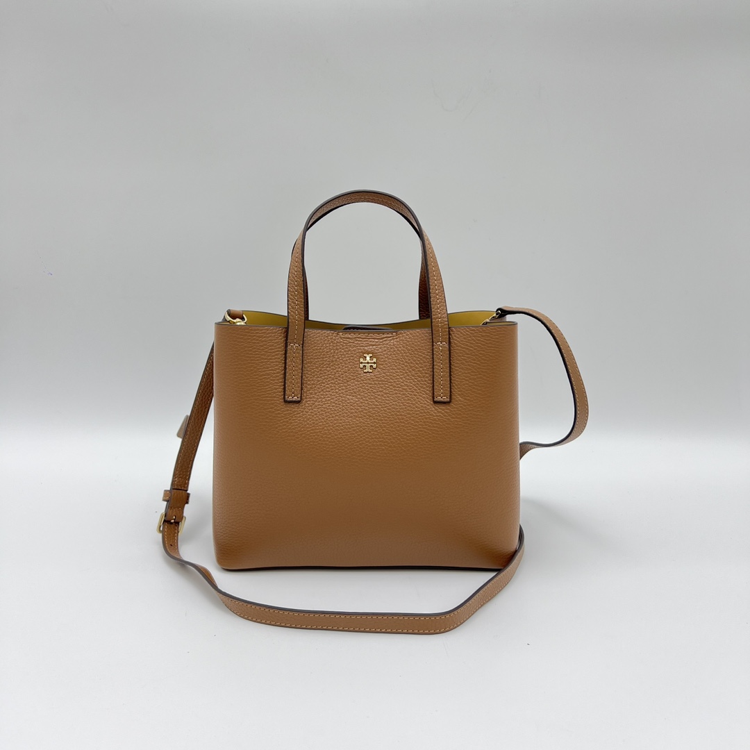 Tory Burch ~ ToryBurch/tb女小号荔枝纹托特包