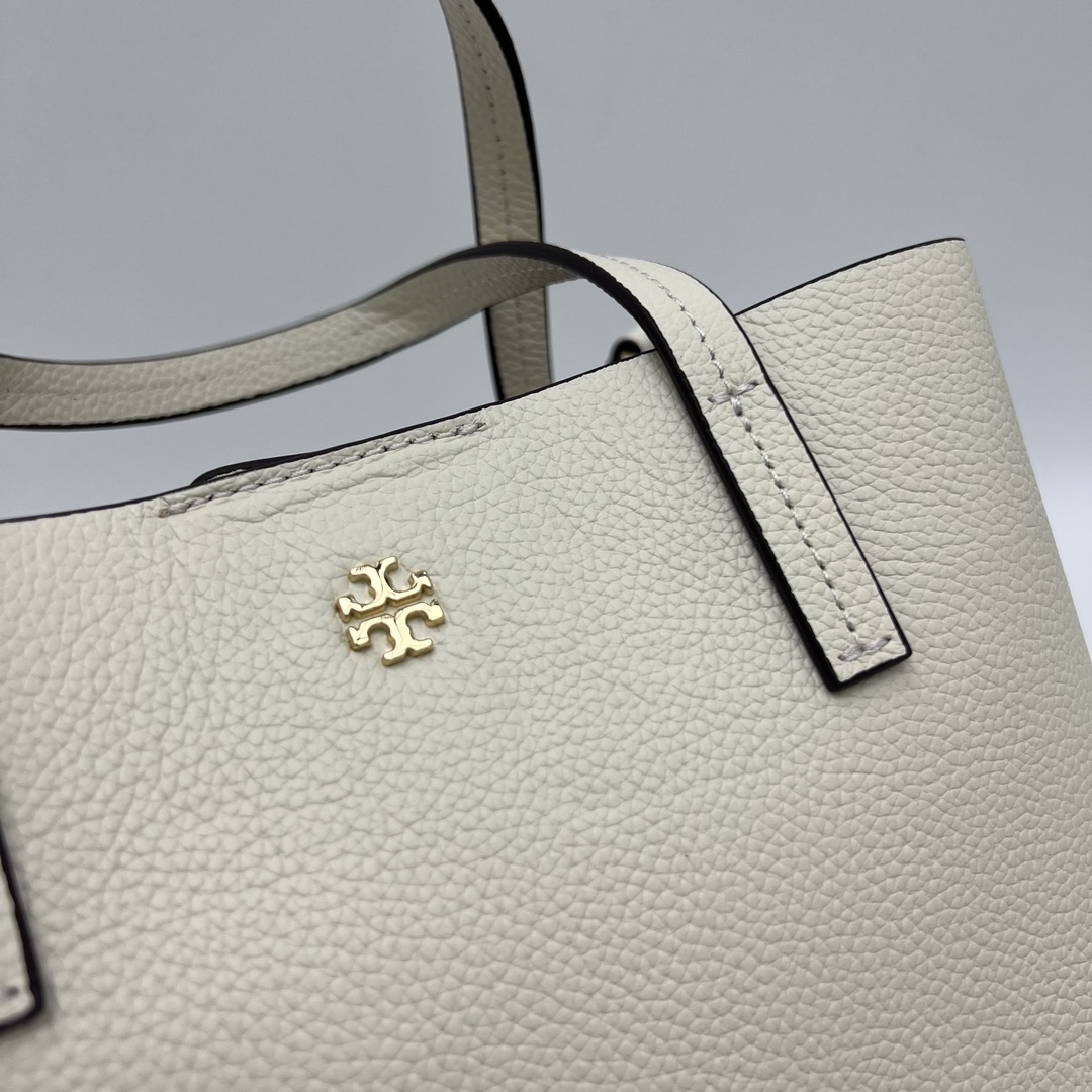 Tory Burch ~ ToryBurch/tb女小号荔枝纹托特包