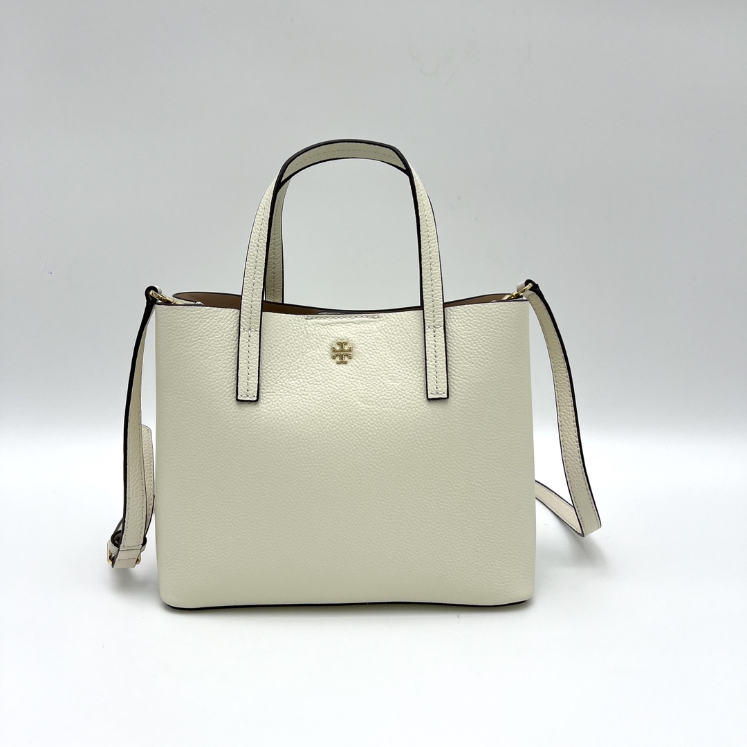 Tory Burch ~ ToryBurch/tb女小号荔枝纹托特包