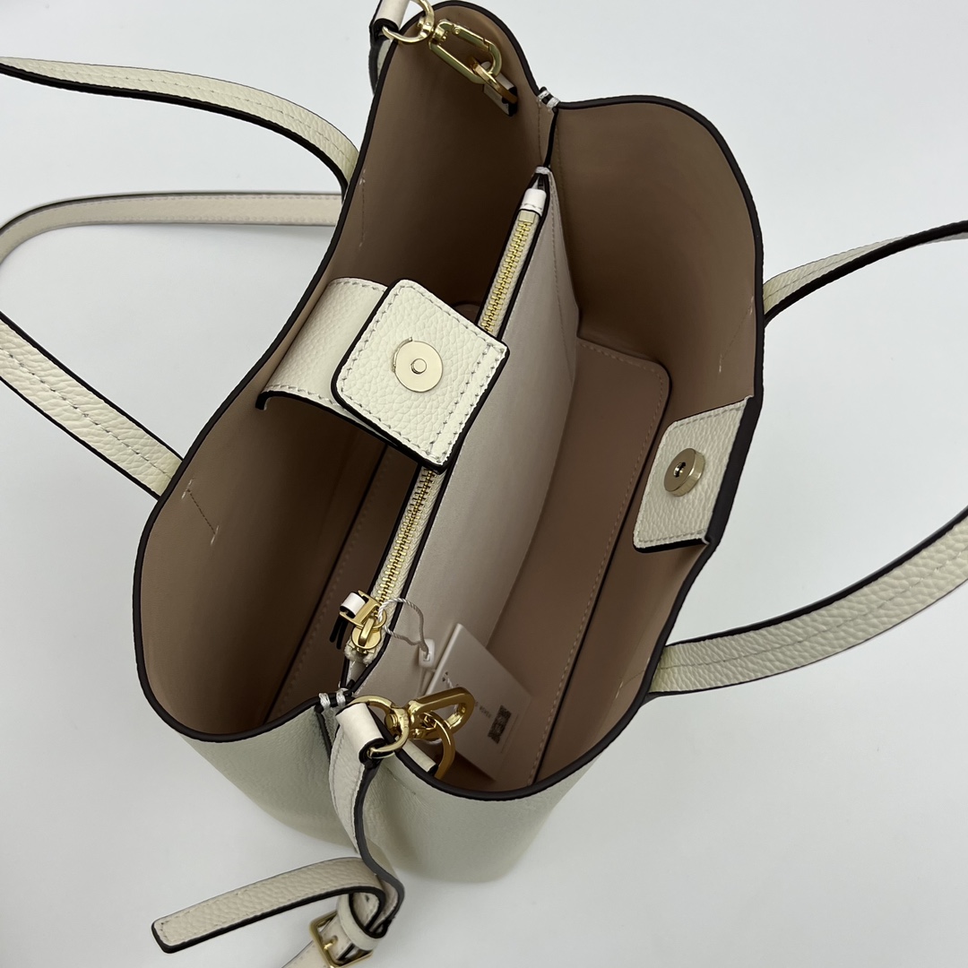 Tory Burch ~ ToryBurch/tb女小号荔枝纹托特包