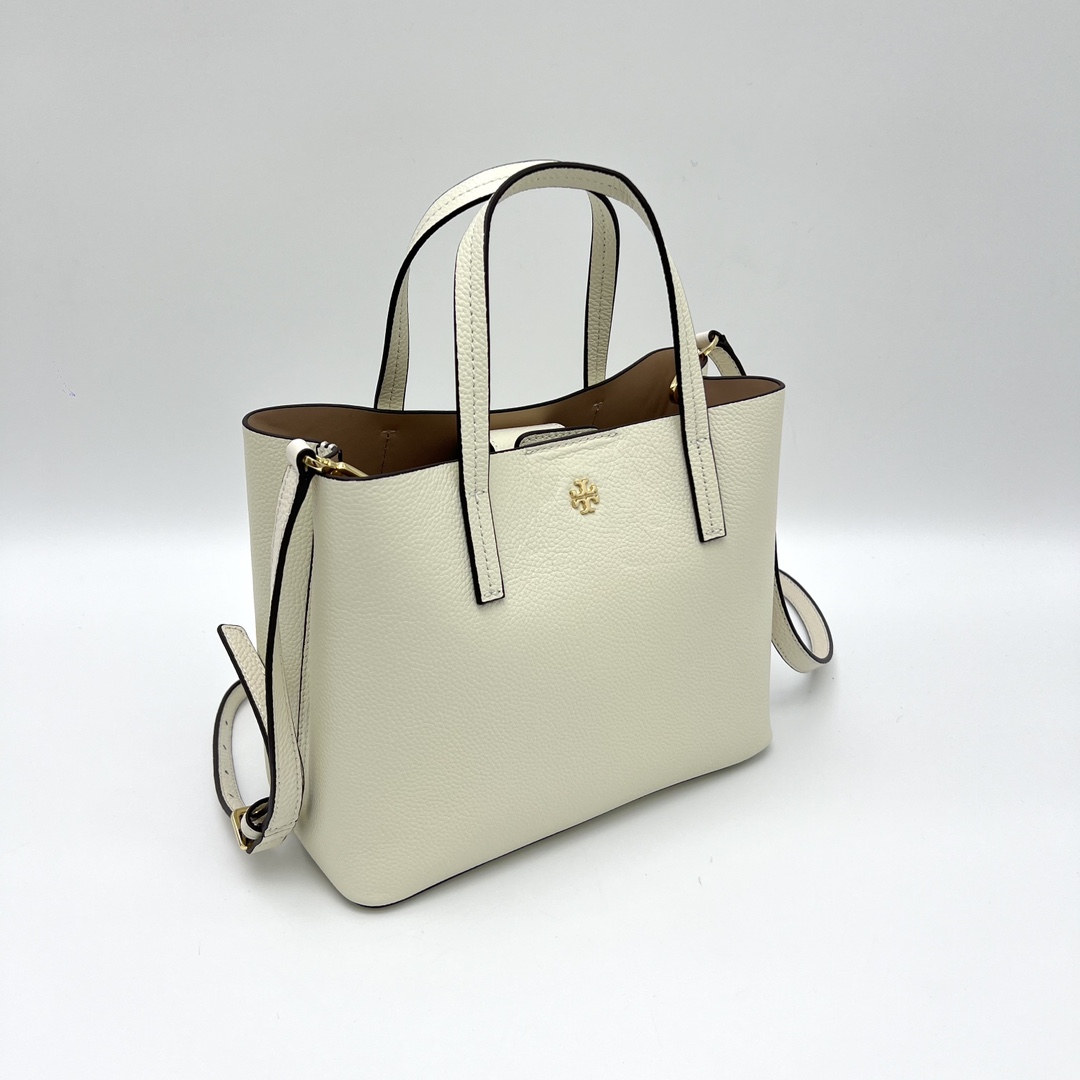 Tory Burch ~ ToryBurch/tb女小号荔枝纹托特包