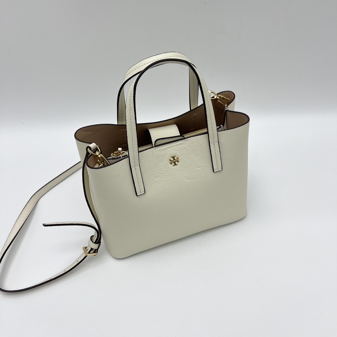 Tory Burch ~ ToryBurch/tb女小号荔枝纹托特包