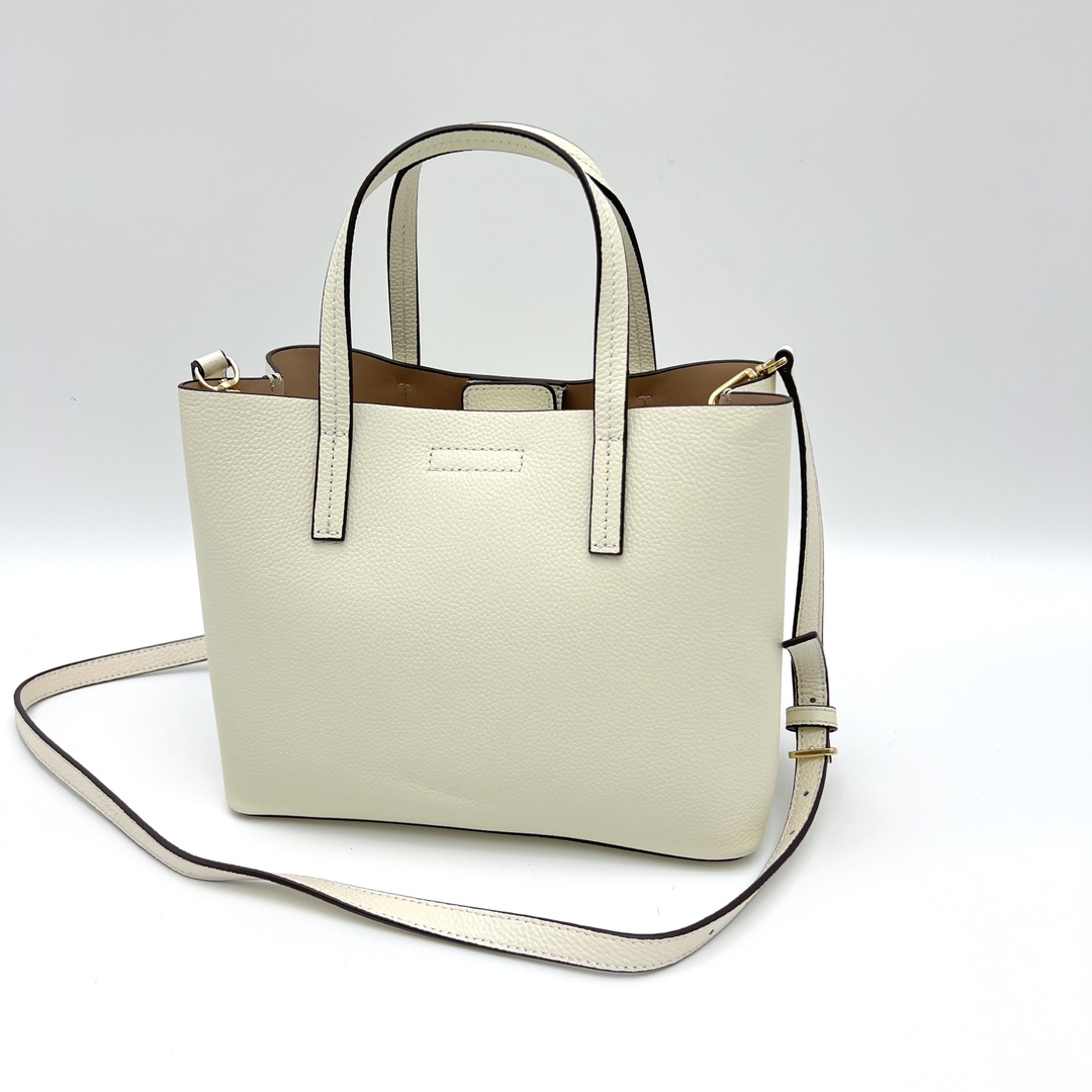 Tory Burch ~ ToryBurch/tb女小号荔枝纹托特包