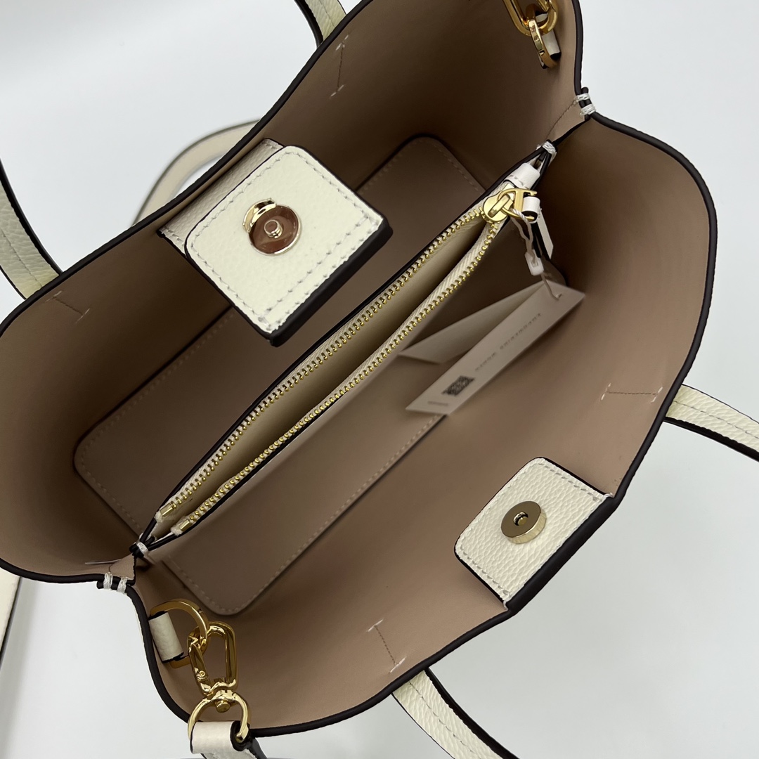 Tory Burch ~ ToryBurch/tb女小号荔枝纹托特包
