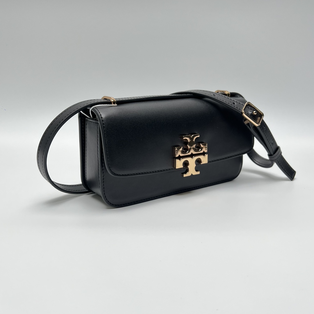 Tory Burch ～TB Eleanor新款迷你豆腐包 新版本 可调节肩带 纳帕牛皮面料 柔软舒适
