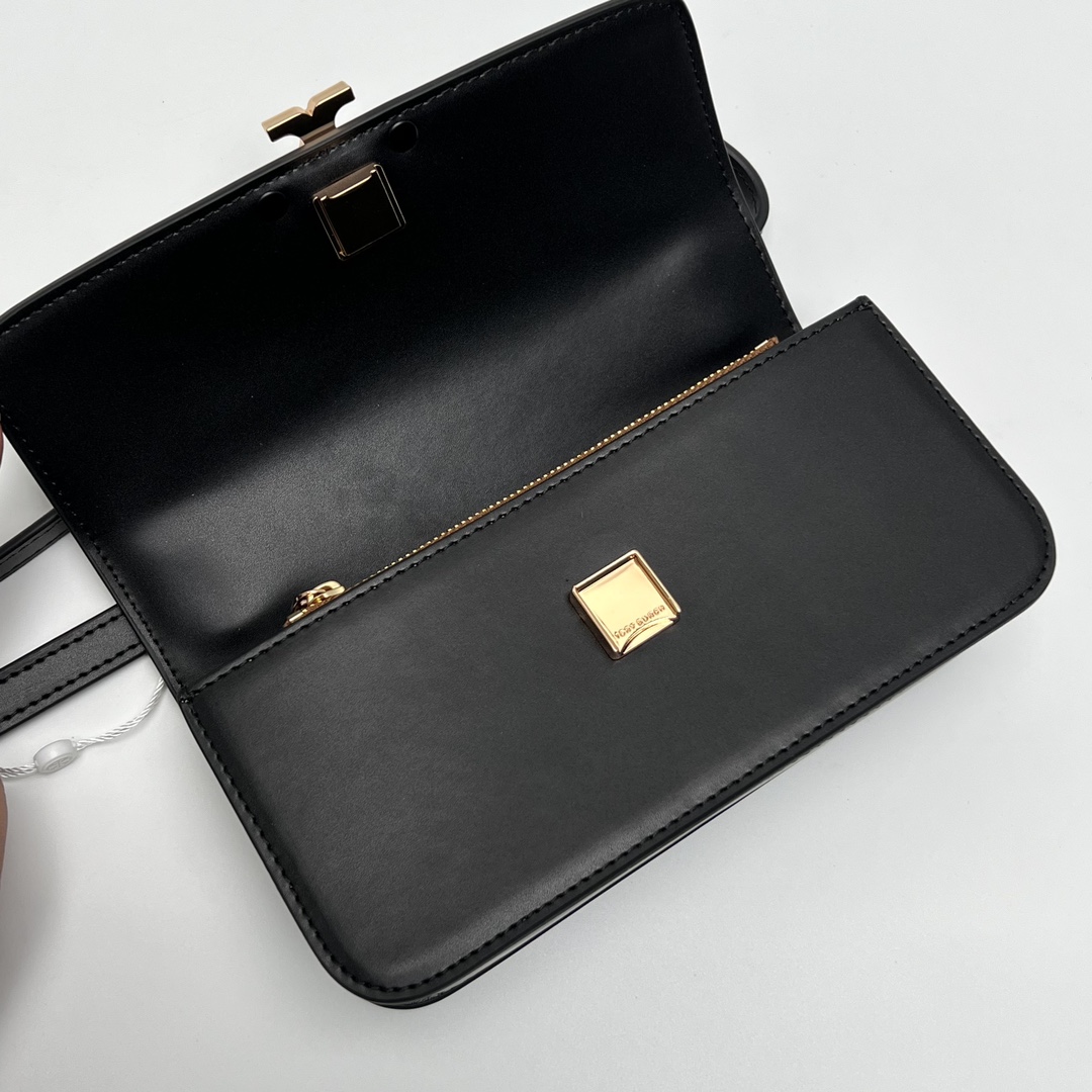 Tory Burch ～TB Eleanor新款迷你豆腐包 新版本 可调节肩带 纳帕牛皮面料 柔软舒适