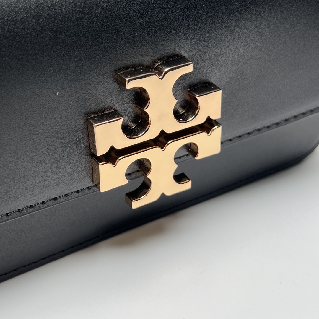Tory Burch ～TB Eleanor新款迷你豆腐包 新版本 可调节肩带 纳帕牛皮面料 柔软舒适