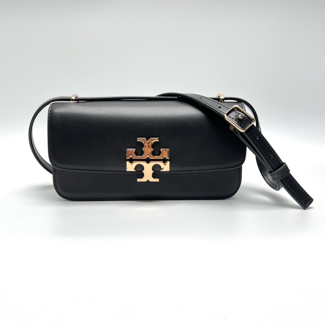 Tory Burch ～TB Eleanor新款迷你豆腐包 新版本 可调节肩带 纳帕牛皮面料 柔软舒适