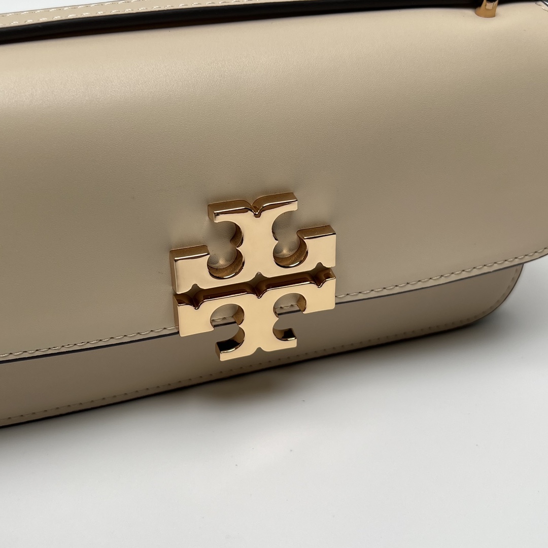 Tory Burch ～TB Eleanor新款迷你豆腐包 新版本 可调节肩带 纳帕牛皮面料 柔软舒适