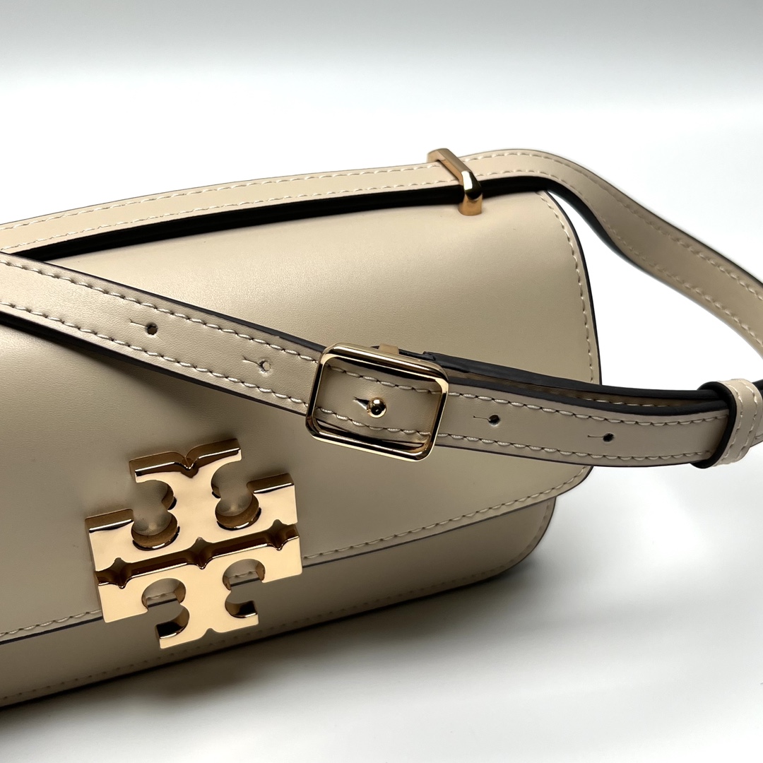 Tory Burch ～TB Eleanor新款迷你豆腐包 新版本 可调节肩带 纳帕牛皮面料 柔软舒适