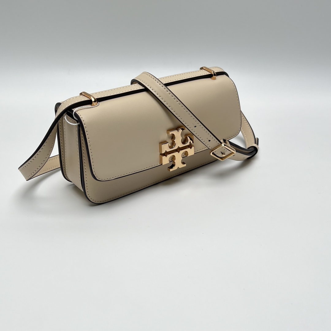 Tory Burch ～TB Eleanor新款迷你豆腐包 新版本 可调节肩带 纳帕牛皮面料 柔软舒适