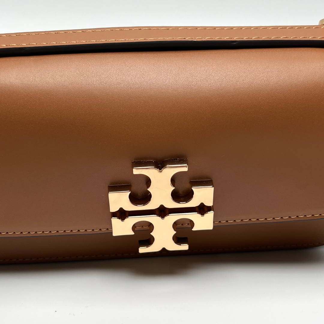 Tory Burch ～TB Eleanor新款迷你豆腐包 新版本 可调节肩带 纳帕牛皮面料 柔软舒适