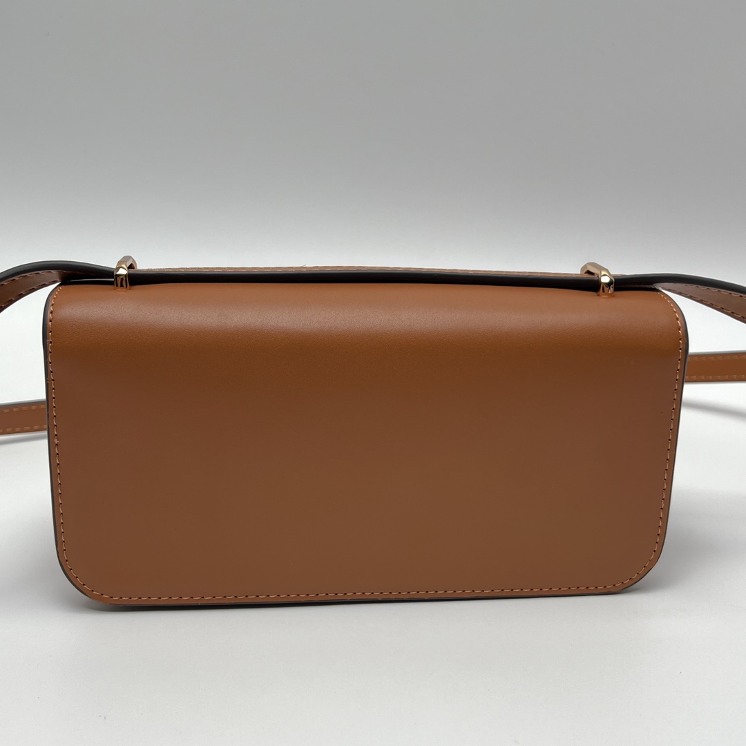 Tory Burch ～TB Eleanor新款迷你豆腐包 新版本 可调节肩带 纳帕牛皮面料 柔软舒适