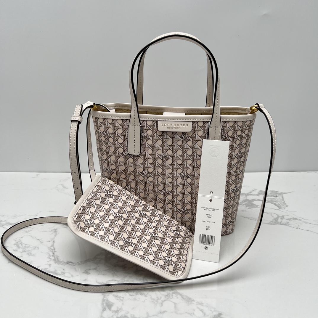Tory Burch ～ Tory brunch托特包 与实用的美妙碰撞 Ever-Ready 迷你托特包