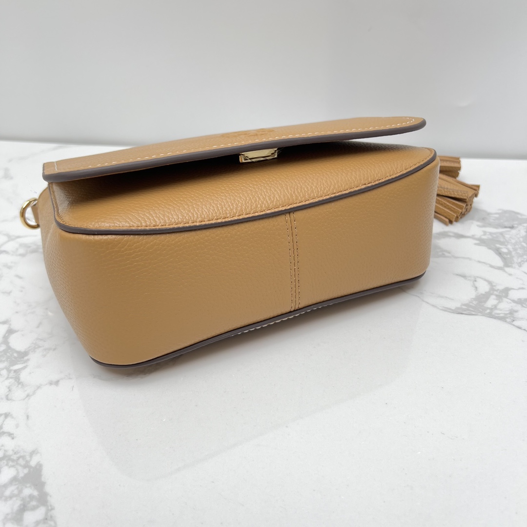 Tory Burch ～tory burch新款Thea牛皮翻盖包单肩斜挎包