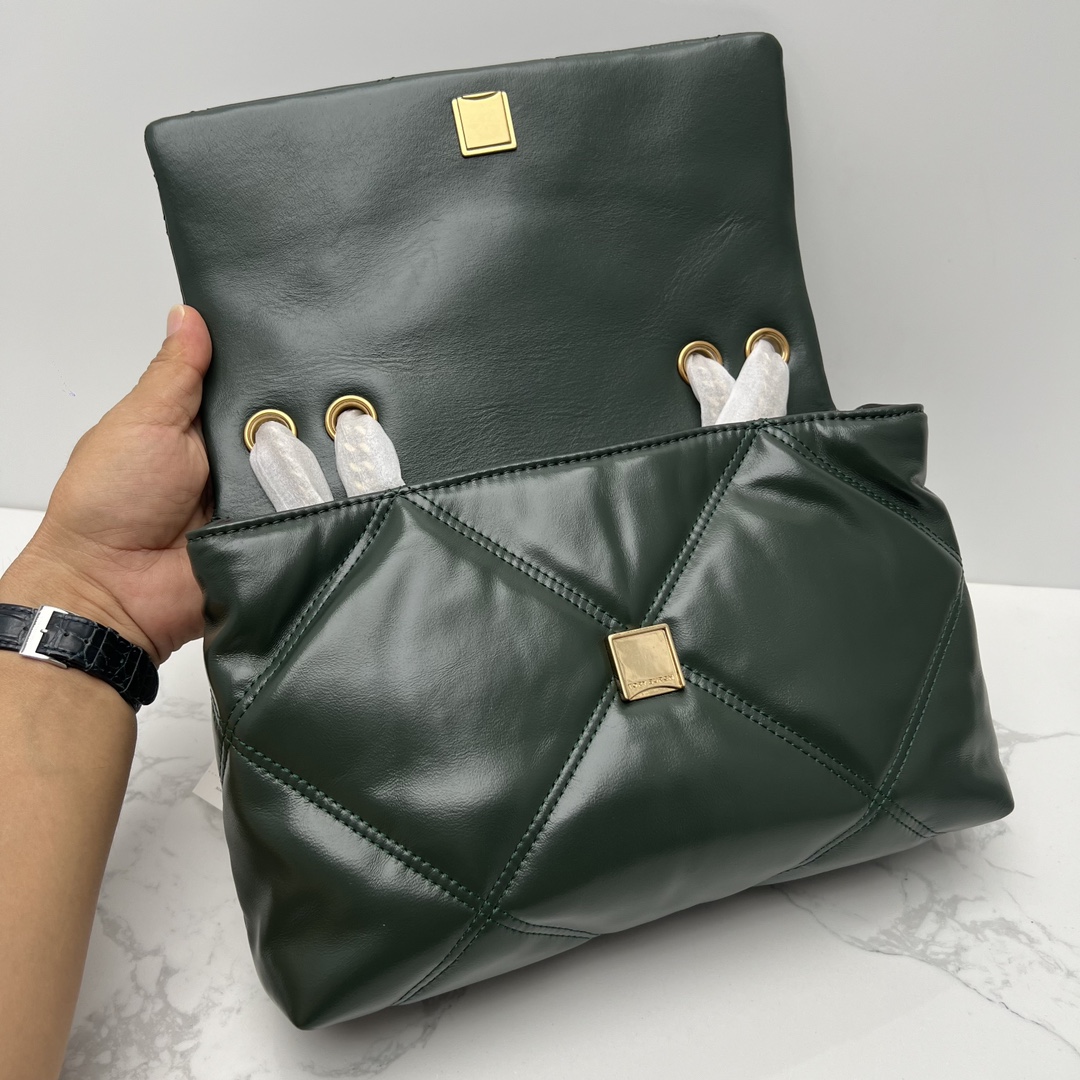 Tory Burch 大号新款 TB 大号 154704 小号 154706 最新款牛皮 云朵包 链条肩带背包 多功能使用 女士挎包 头层牛皮 可 单肩 可斜挎 超 黑色 白色