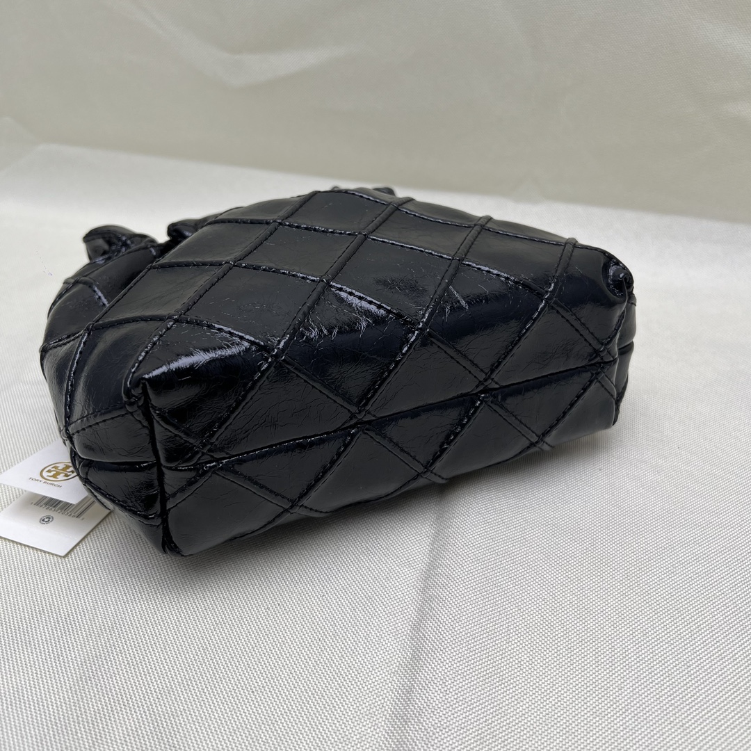 Tory Burch ～TB 秋季 最新款 166066头层爆裂纹牛皮