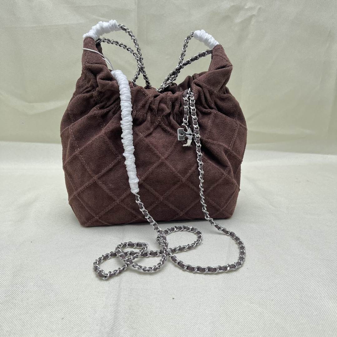 Tory Burch ～TB 秋季 最新款 166066头层牛筋皮翻毛牛皮