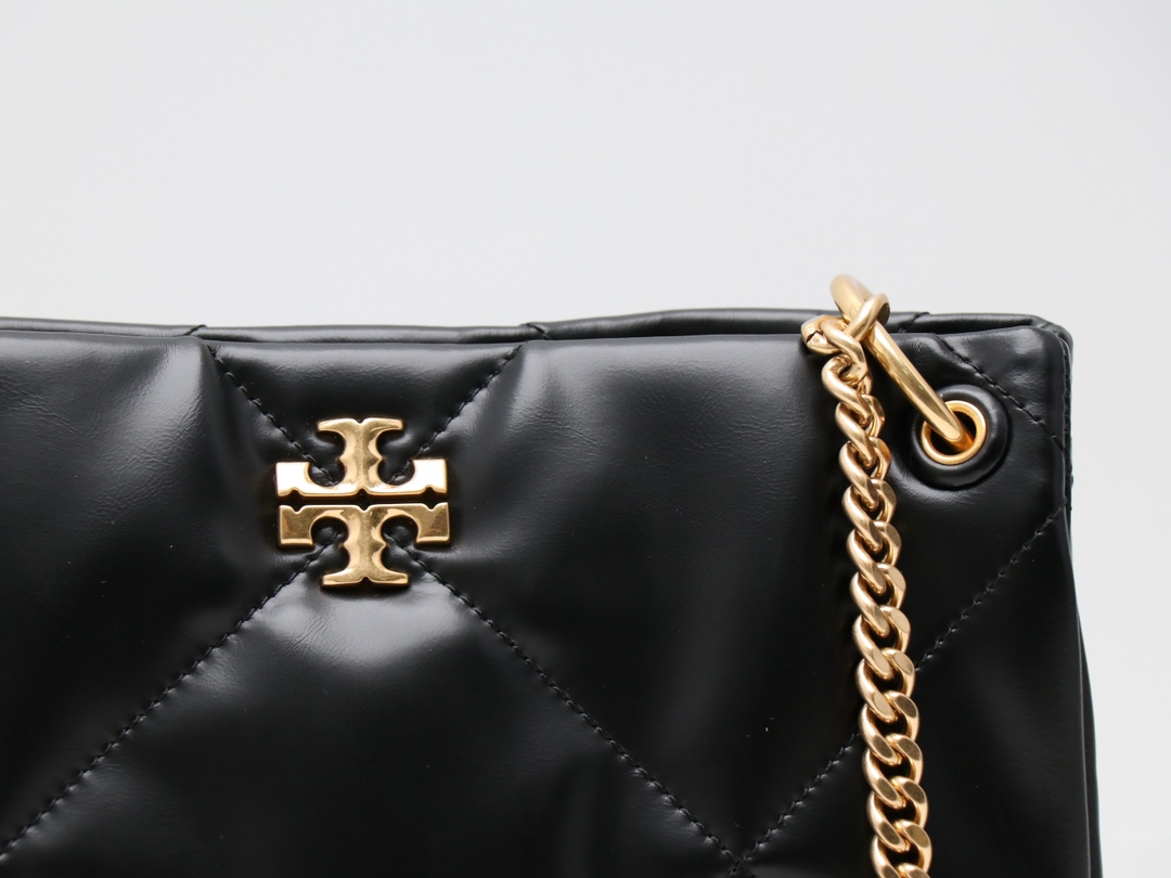 Tory Burch ～TORY BURCH 汤丽柏琦 KIRA 小号菱格纹链条肩背包女包 尺寸26.5×7.5×19
