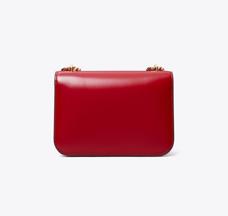 Tory Burch ～TB新款Eleanor 小号链条包 包款全新设计光滑金属饰件 尽显盒子包的简约线条
