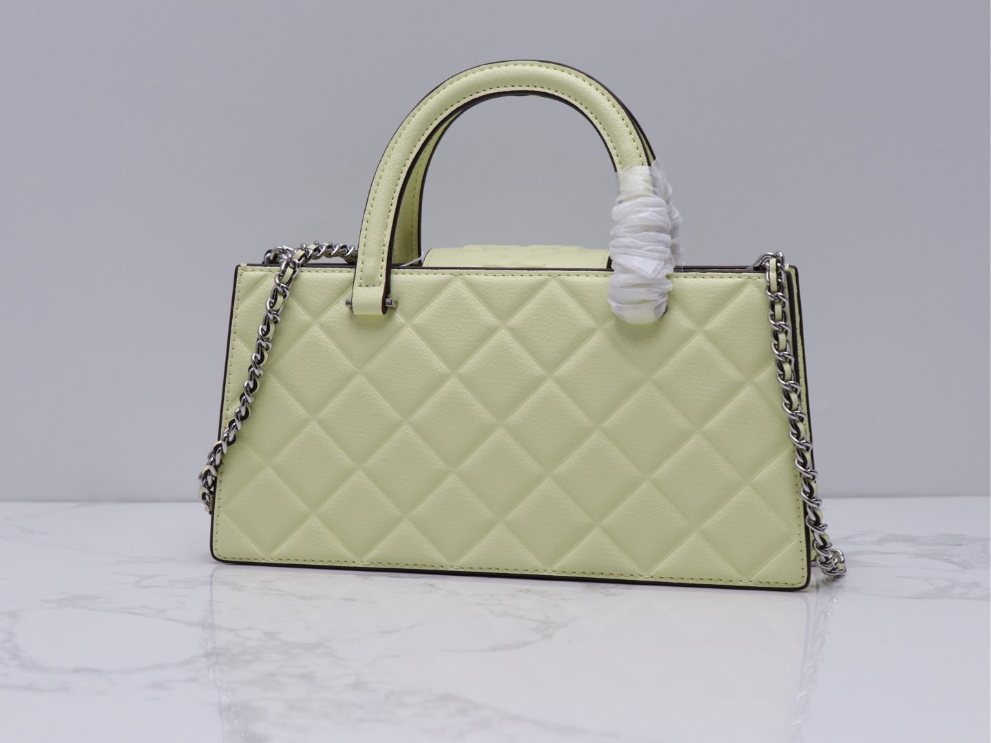 Tory Burch ～Tory brunch 压菱格链条包 牛皮高级质感通勤百搭手提单肩斜挎 定型包