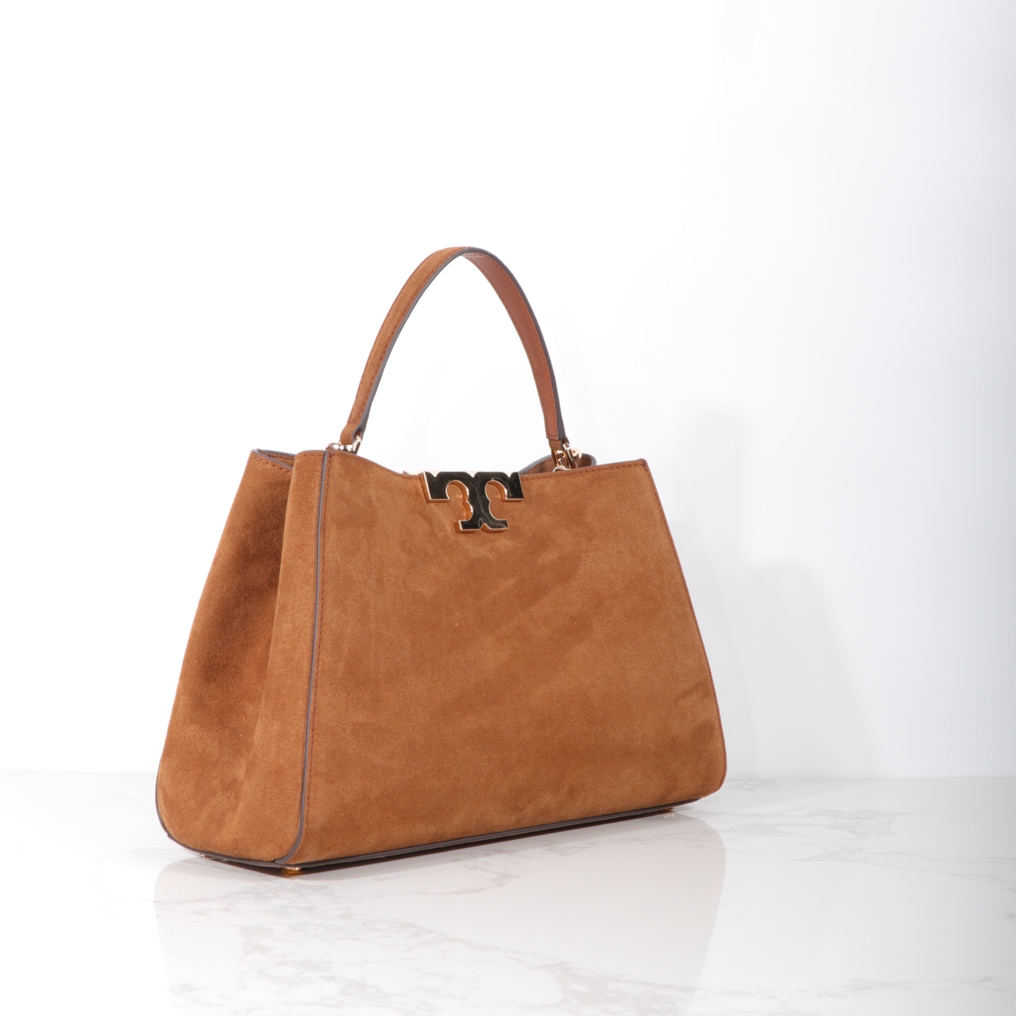 Tory Burch TORY BURCH 汤丽柏琦新品Eleanor手提包，碰上惊喜，天鹅绒手感。真的绝美对一直秋冬美拉德