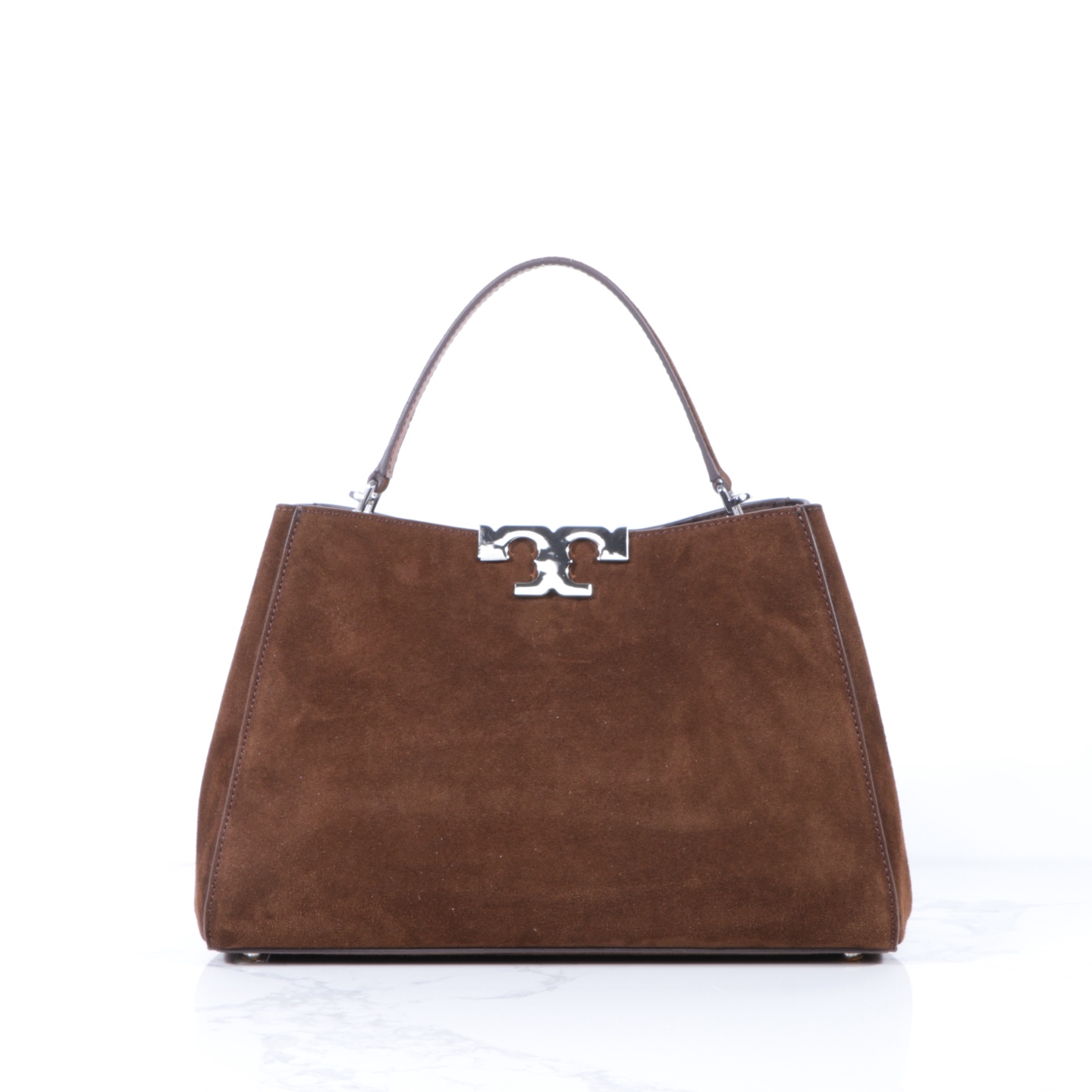 Tory Burch TORY BURCH 汤丽柏琦新品Eleanor手提包，碰上惊喜，天鹅绒手感。真的绝美对一直秋冬美拉德