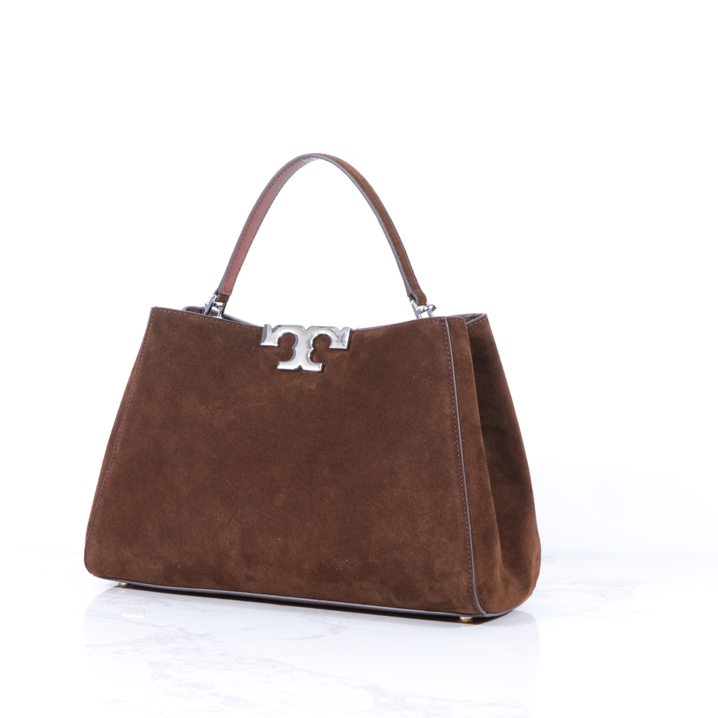 Tory Burch TORY BURCH 汤丽柏琦新品Eleanor手提包，碰上惊喜，天鹅绒手感。真的绝美对一直秋冬美拉德