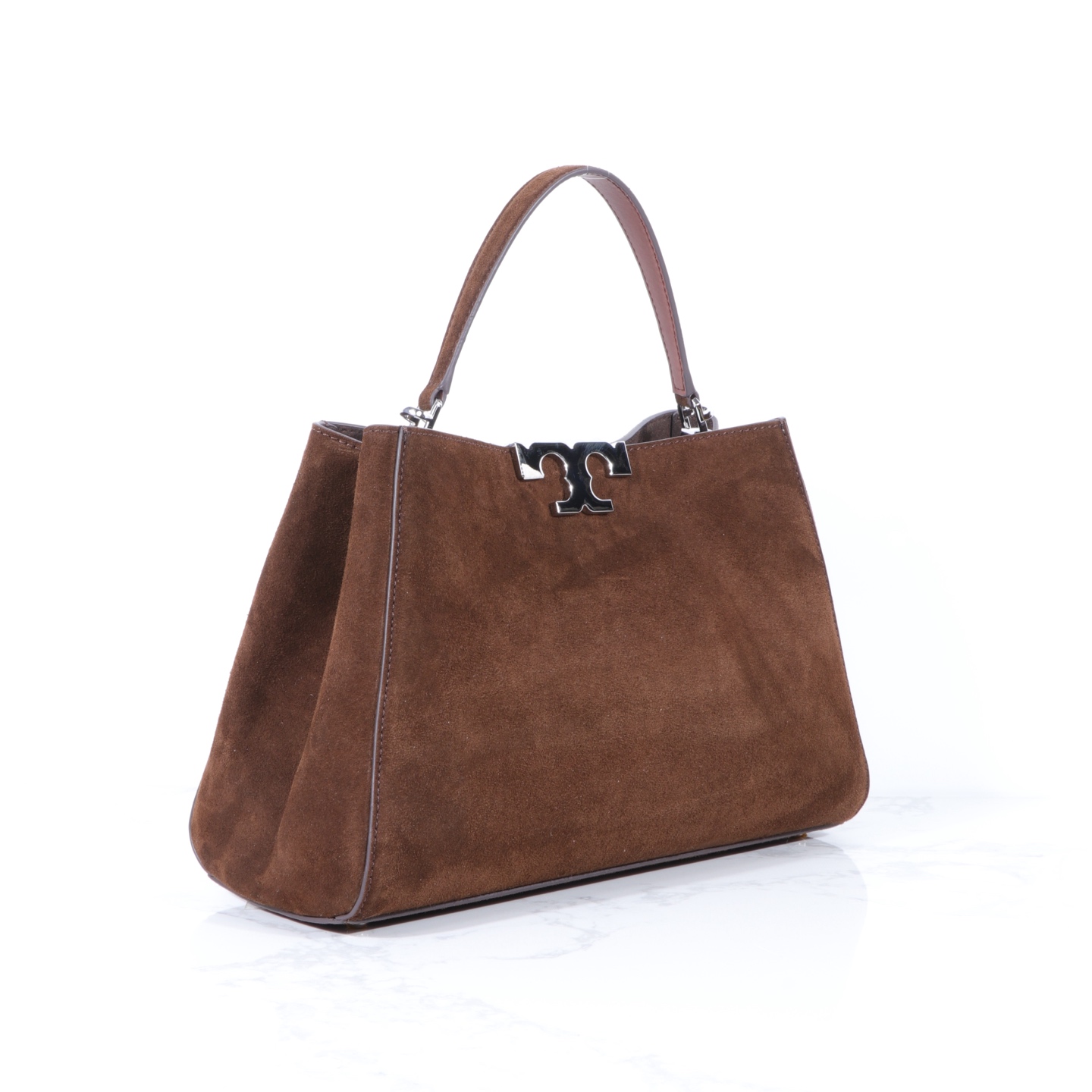Tory Burch TORY BURCH 汤丽柏琦新品Eleanor手提包，碰上惊喜，天鹅绒手感。真的绝美对一直秋冬美拉德