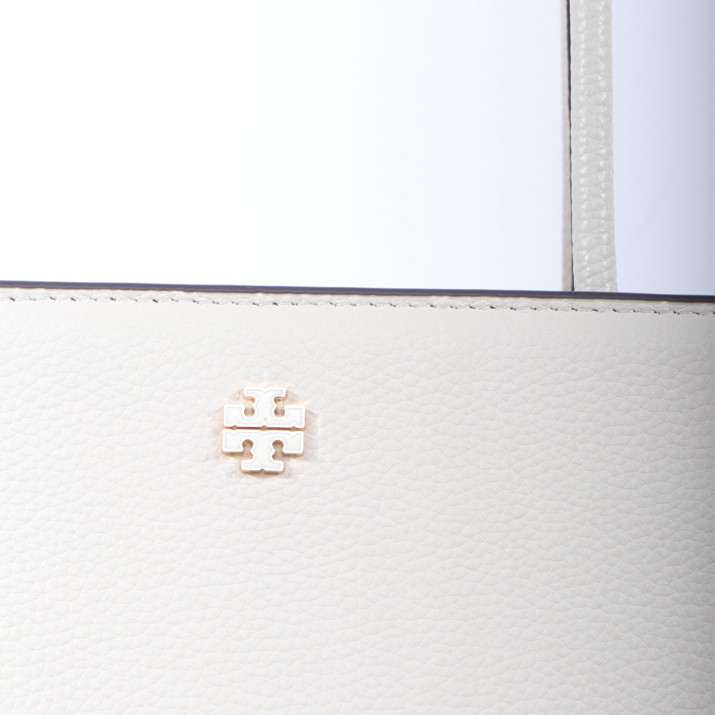 Tory Burch 款大号Tory brunch 秋冬最新款 荔枝纹头层牛皮 单肩 手提包 公文包 中隔分层设计 包内大容量