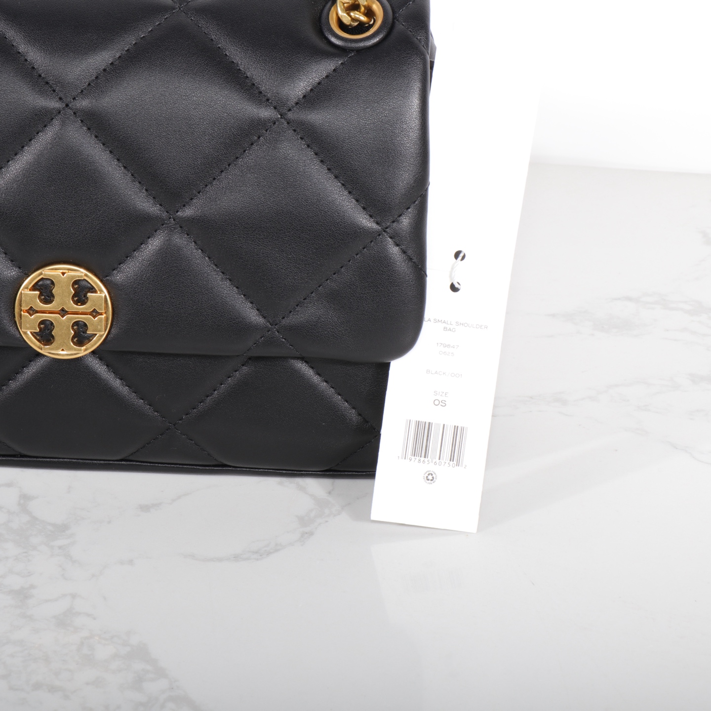 Tory Burch 方胖子链条菱格 休闲TB女包 尺寸27.5×8×18
