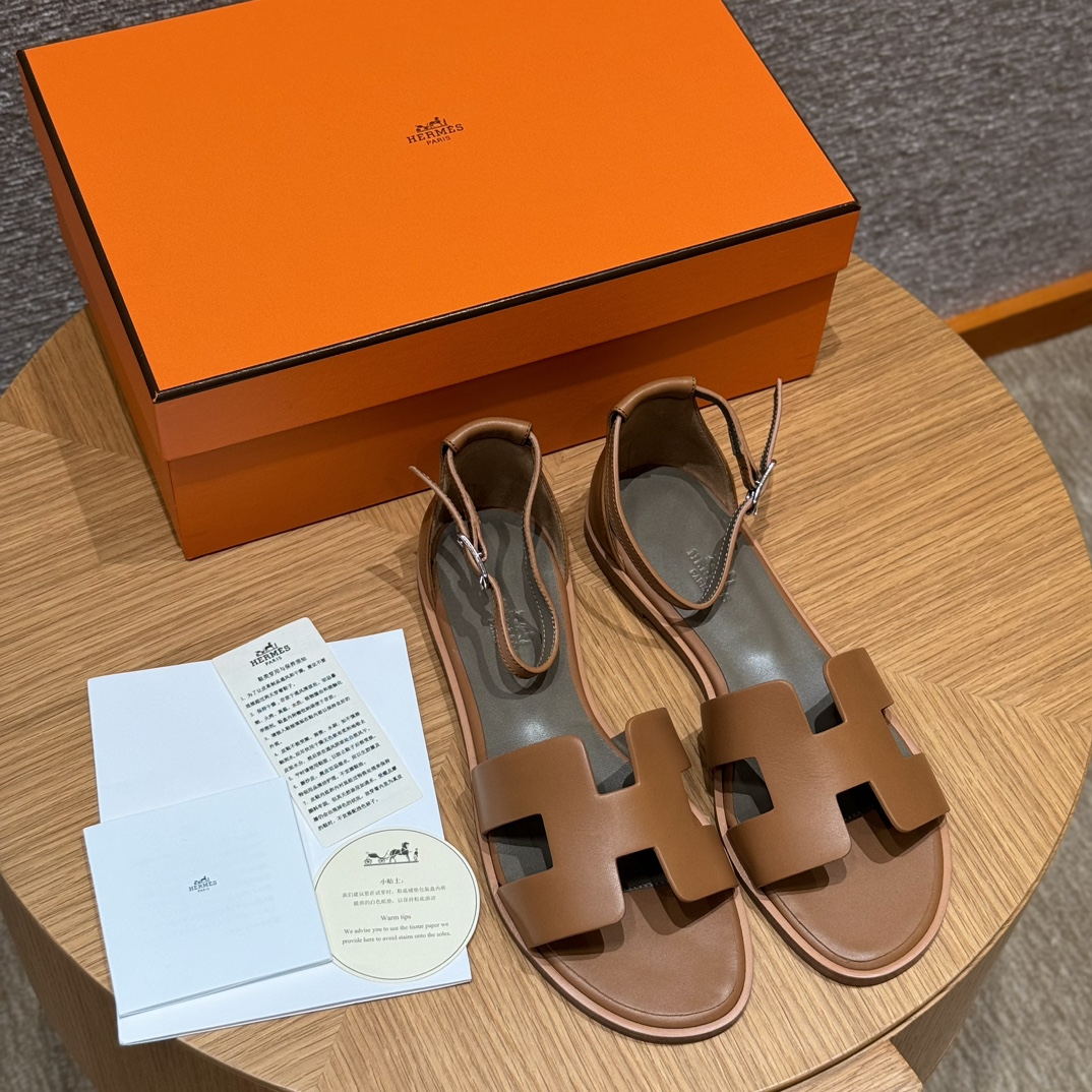 뉴발란스 산토리니 브라운 골드 샌들 레플리카 8553